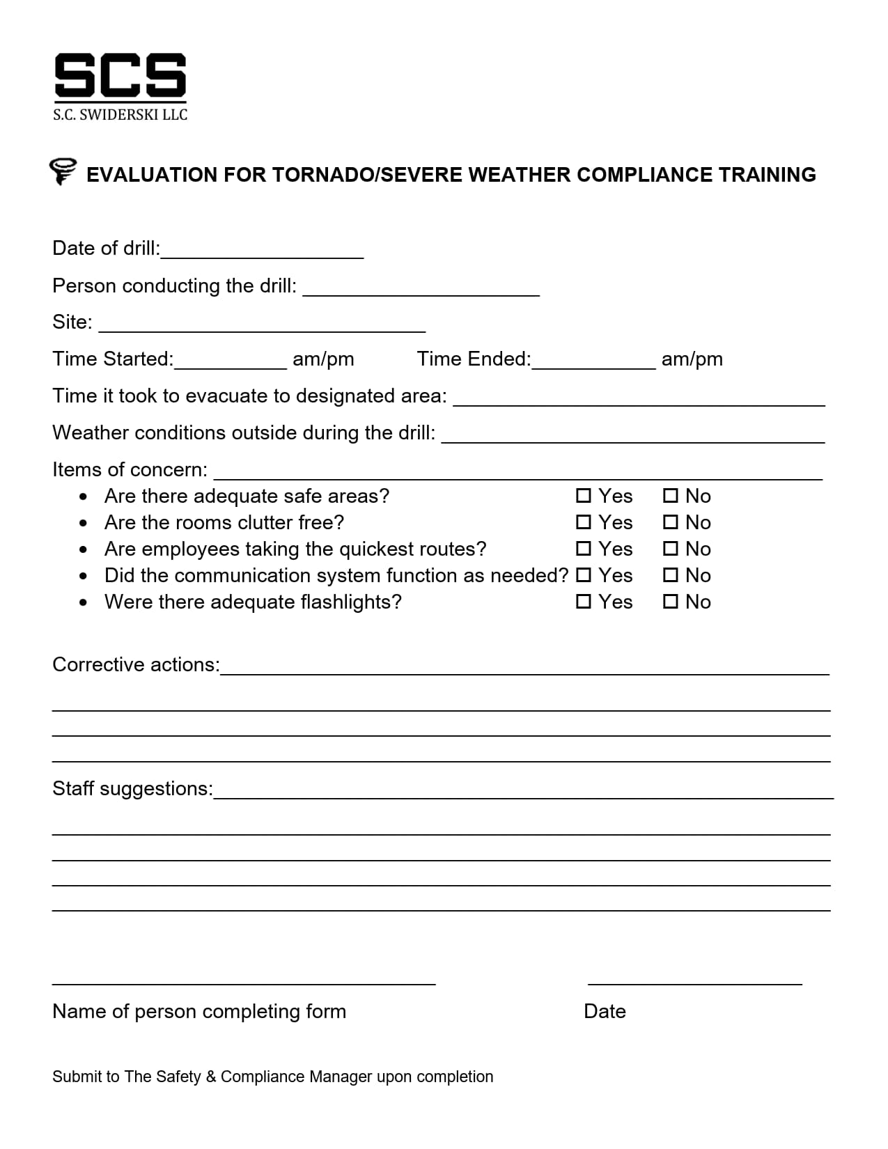 Evaluation for Tornado or Severe Weather Compliance Training.jpg